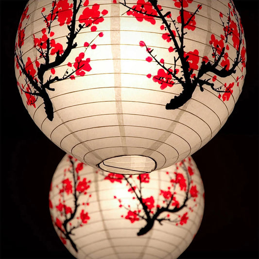 Sakura Flower Japanese Paper Lamp