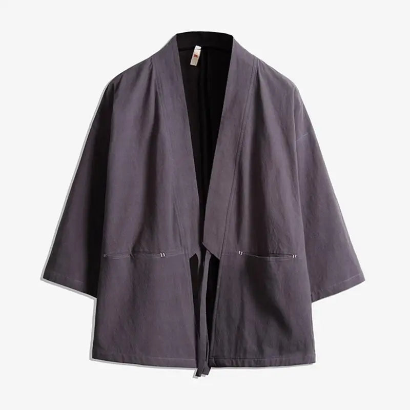 Solid Colors Kimono Jacket