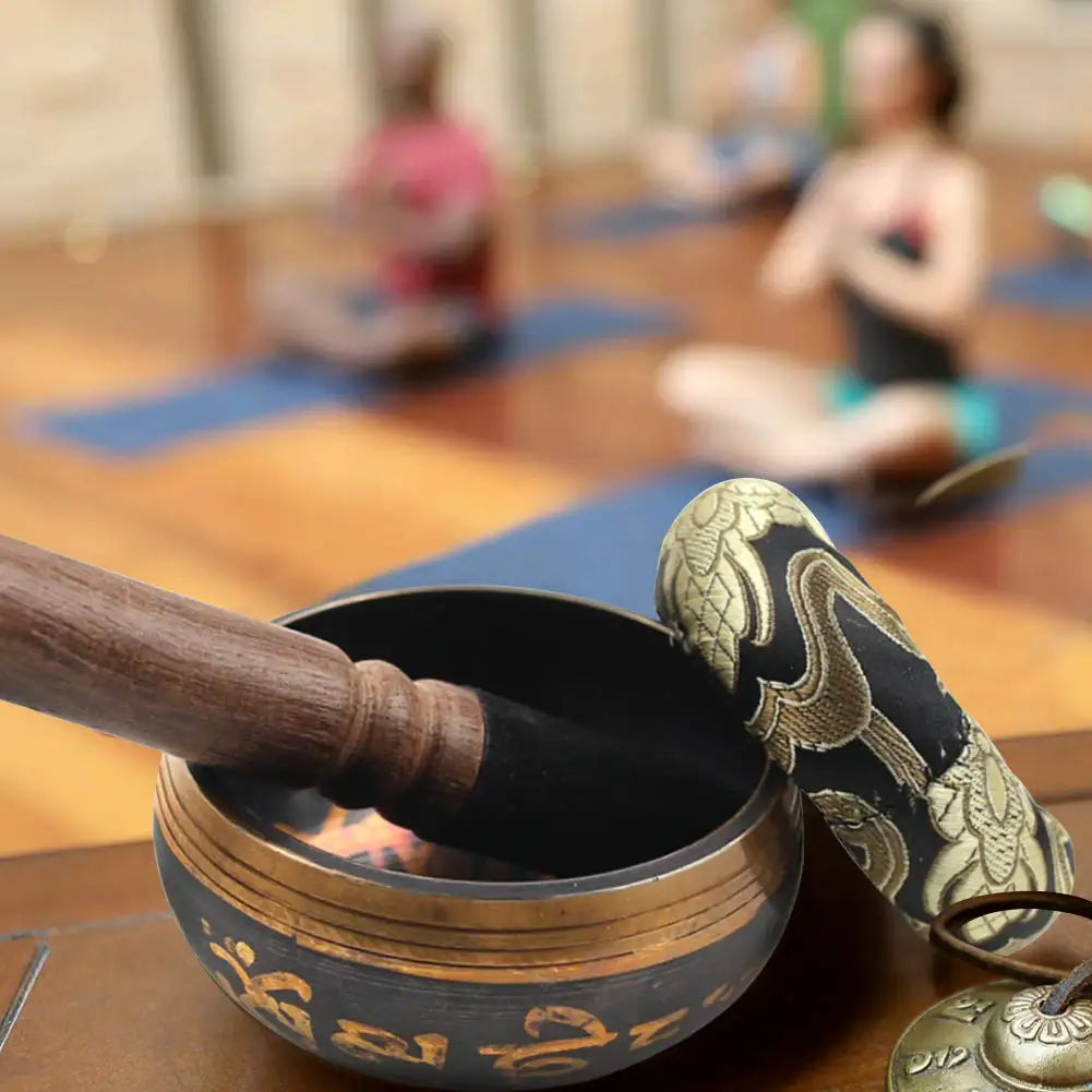 Tibetan Singing Bowl in Bronze