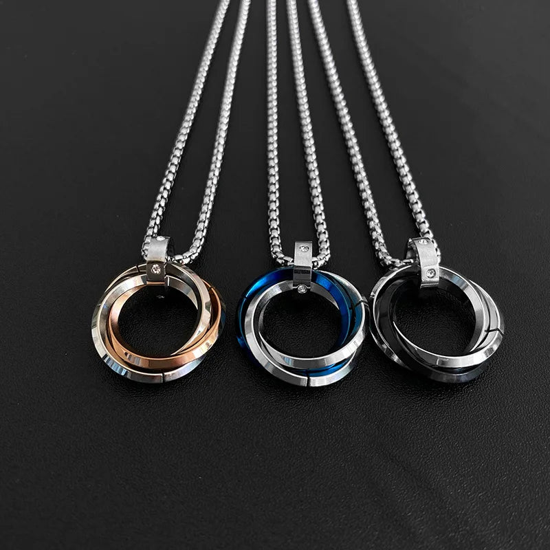 Titanium Mobius Necklace