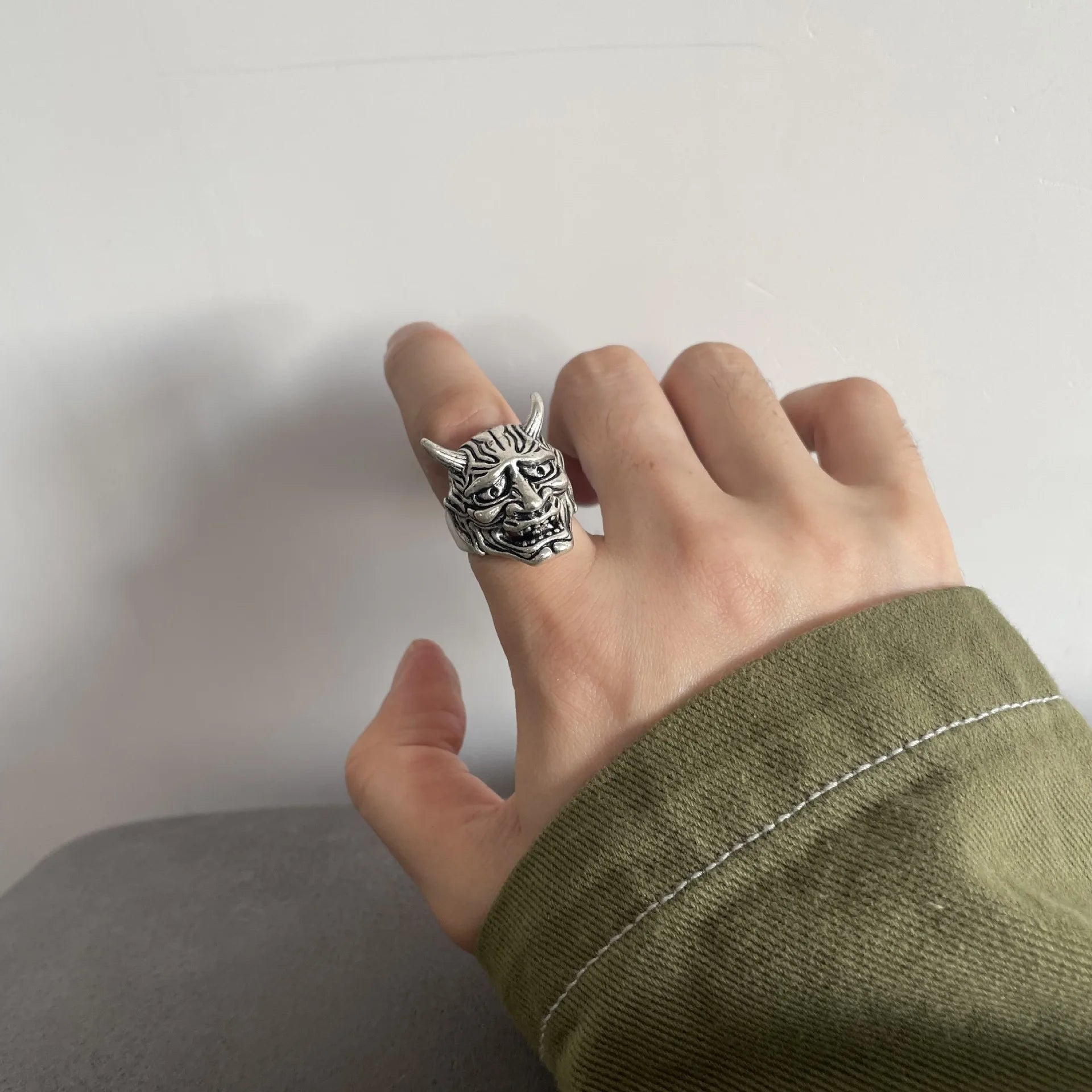 Yokai Adjustable Steel Ring