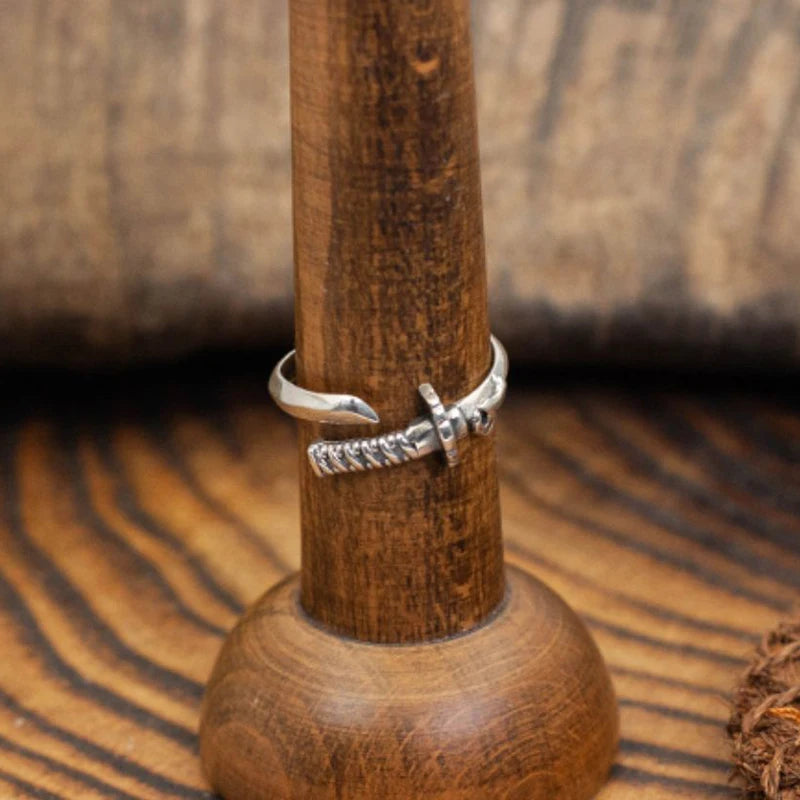 Samurai Sword Adjustable Ring