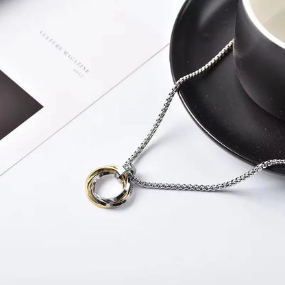 Titanium Mobius Necklace