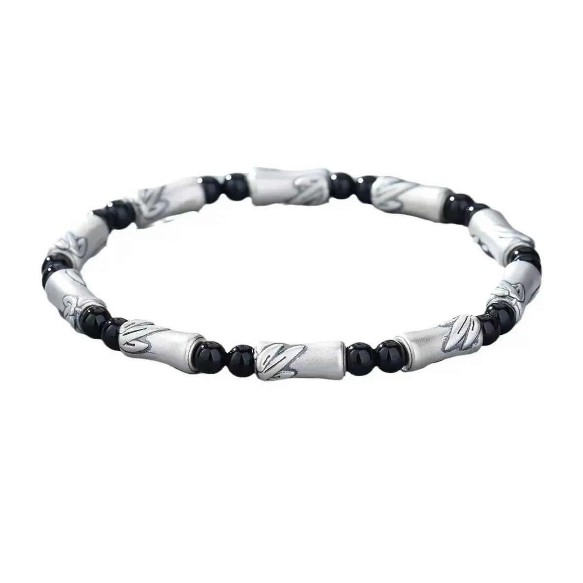 The Bamboo Cutter Steel Bracelet