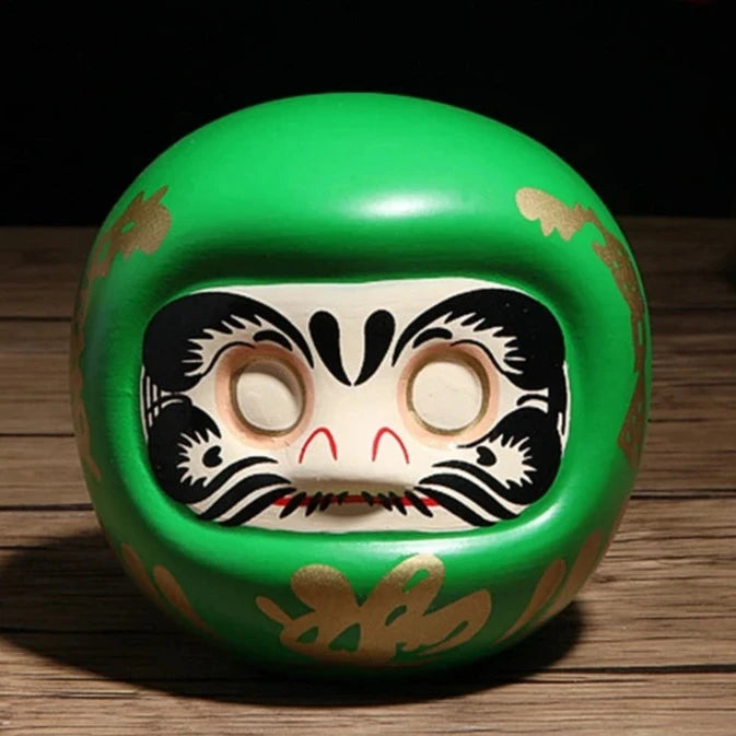 Big Daruma Doll and Piggy Bank