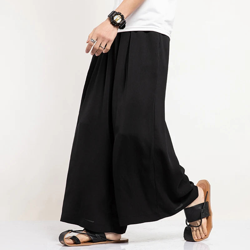 Samurai Style Wide Trousers