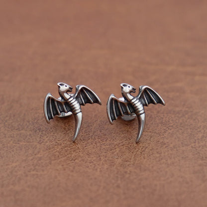 Flying Raiju Dragon Surgical Steel Earrings