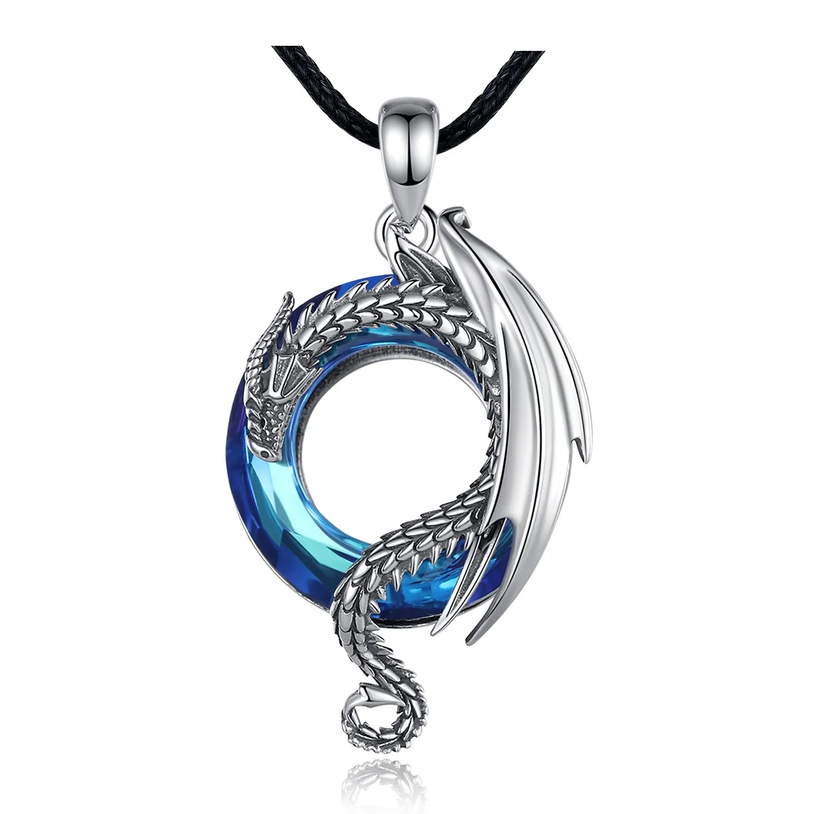 Ryujin Dragon God of the Seas 925 Sterling Silver Necklace