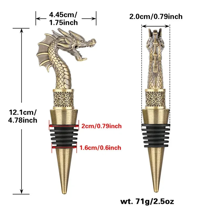 Dragon Bottle Stopper