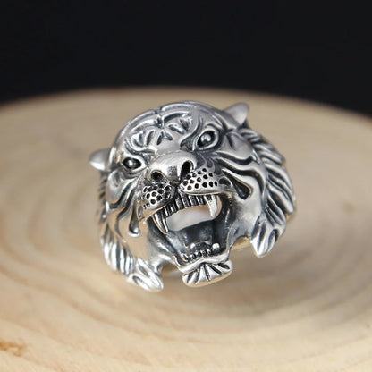 Mighty Tiger Steel Ring