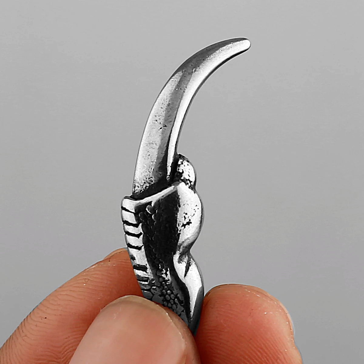 Ryu The Dragon Claw Steel Pendant