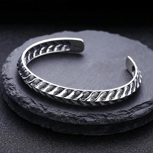 Dragon Scales 925 Sterling Silver Bracelet