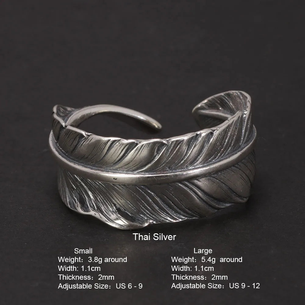The Phoenix Feather 925 Sterling Silver Ring