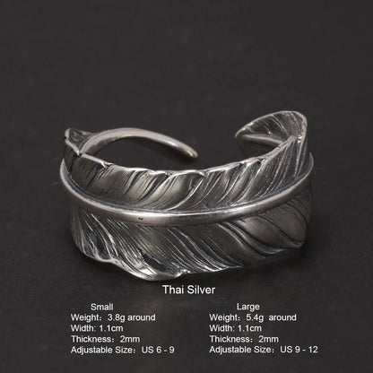 The Phoenix Feather 925 Sterling Silver Ring
