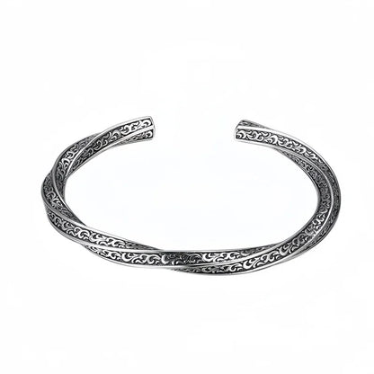 Sakura Cherry Blossoms 925 Sterling Silver Bracelet