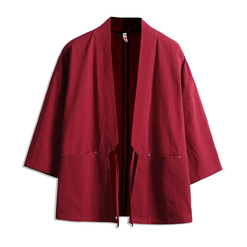 Solid Colors Kimono Jacket