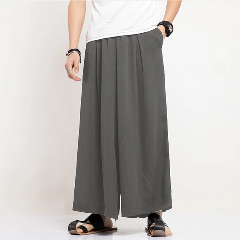 Samurai Style Wide Trousers