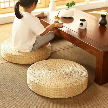 Round Tatami Japanese Cushion