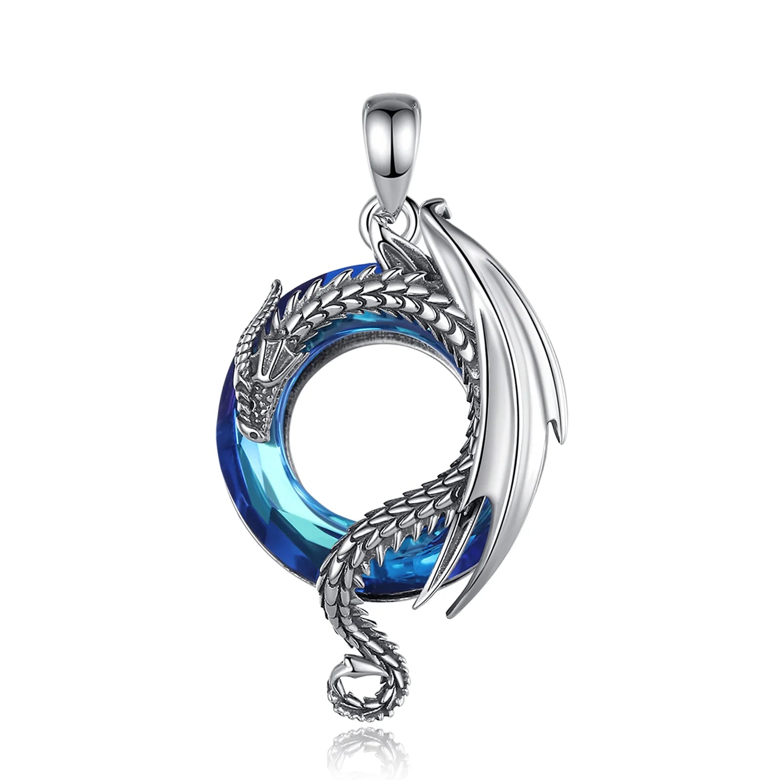 Ryujin Dragon God of the Seas 925 Sterling Silver Necklace