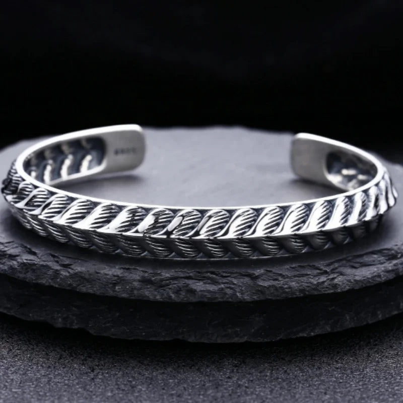 Dragon Scales 925 Sterling Silver Bracelet