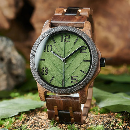 Samurai Vintage Wooden Watch