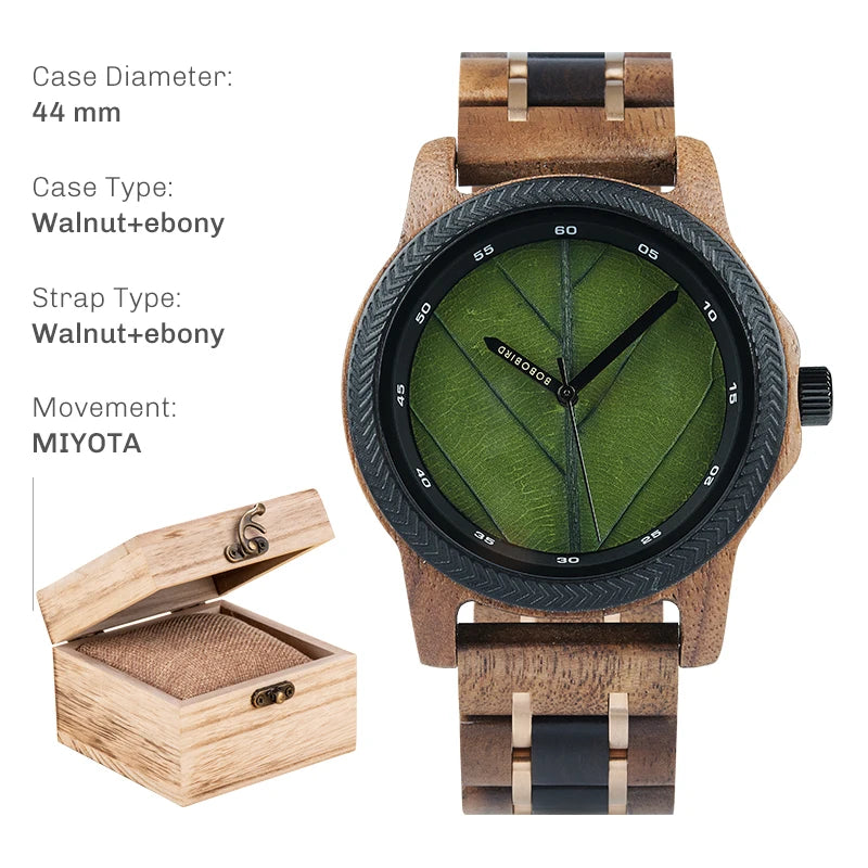 Samurai Vintage Wooden Watch