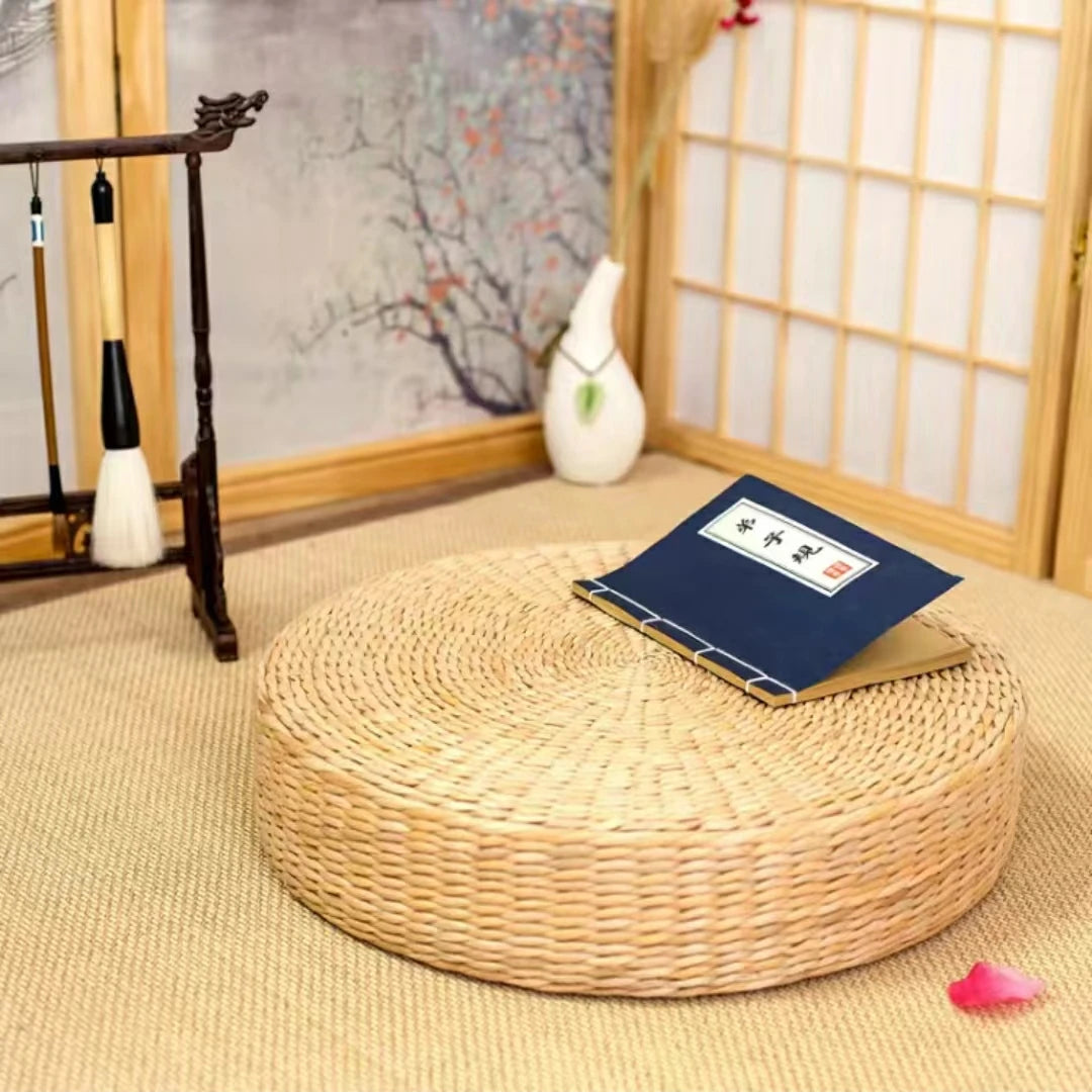 Round Tatami Japanese Cushion