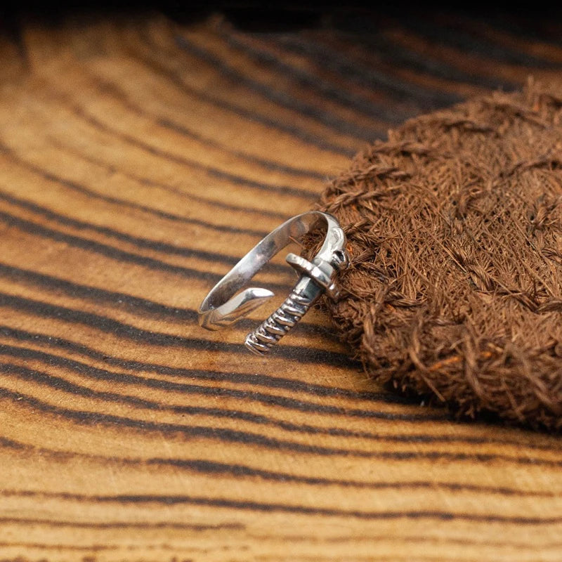 Samurai Sword Adjustable Ring