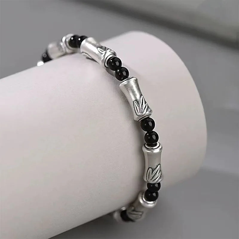 The Bamboo Cutter Steel Bracelet