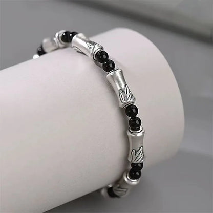 The Bamboo Cutter Steel Bracelet