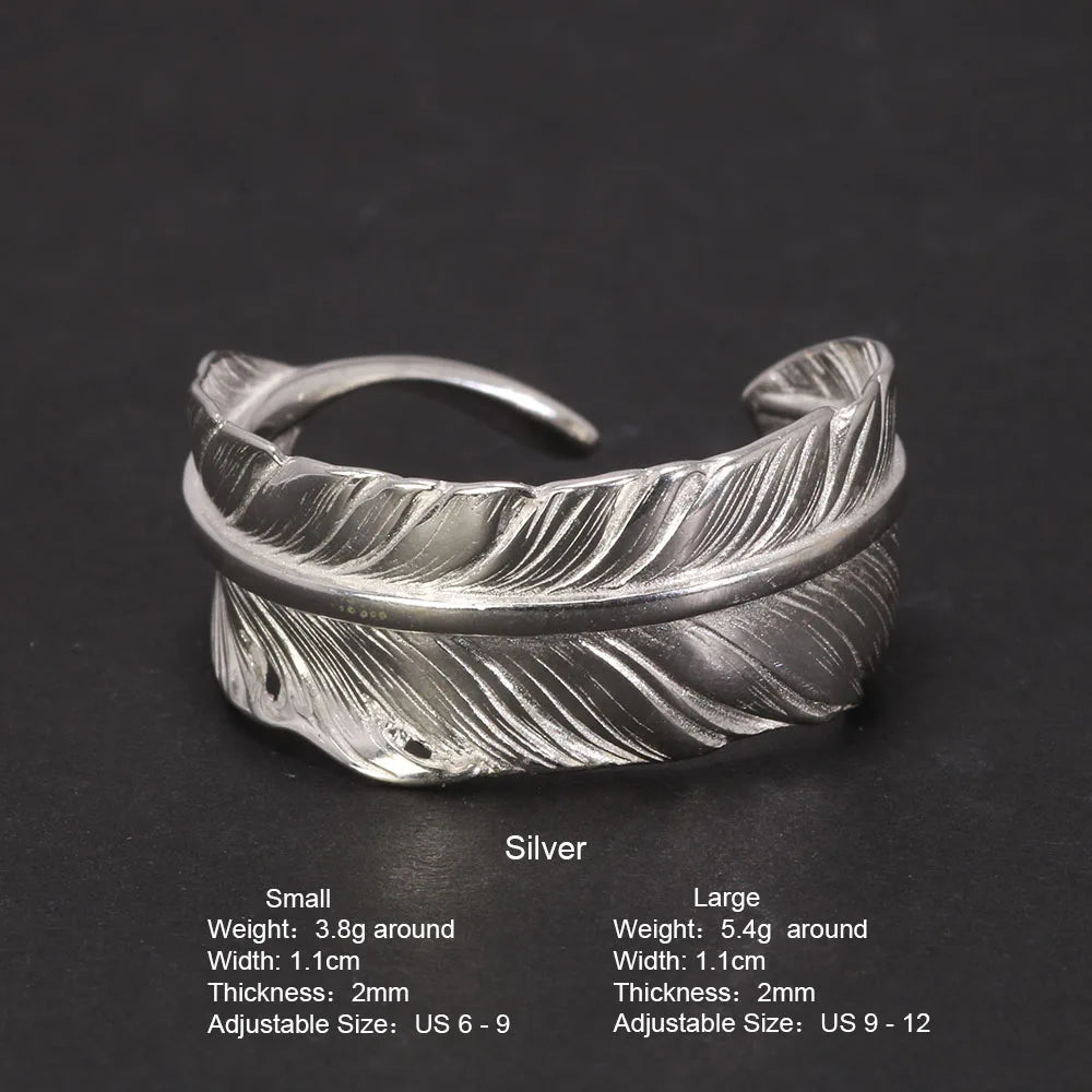 The Phoenix Feather 925 Sterling Silver Ring