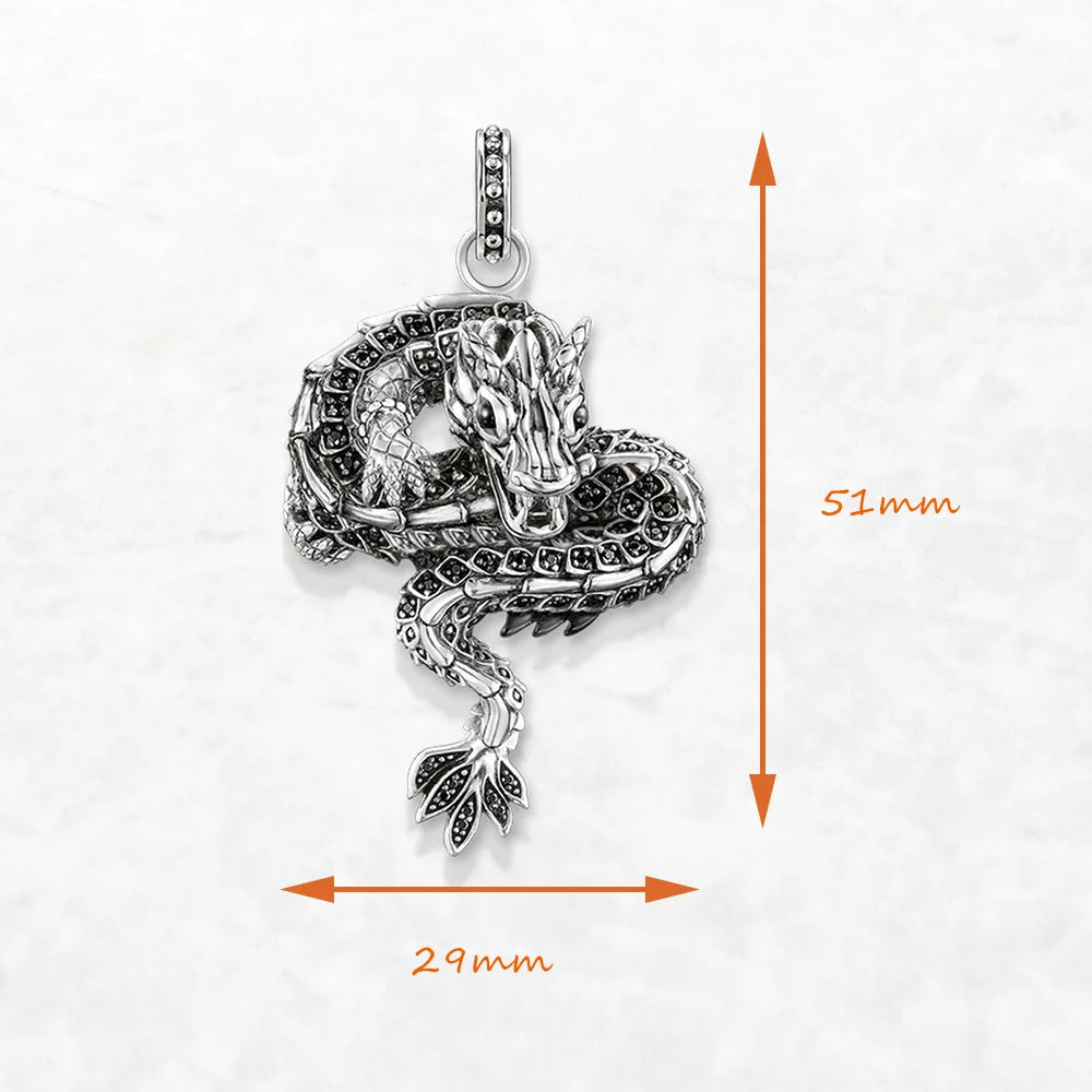 Sea Dragon 925 Sterling Silver Pendant