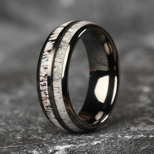 Guardian of Nara Tungsten and Deer's Antler Ring