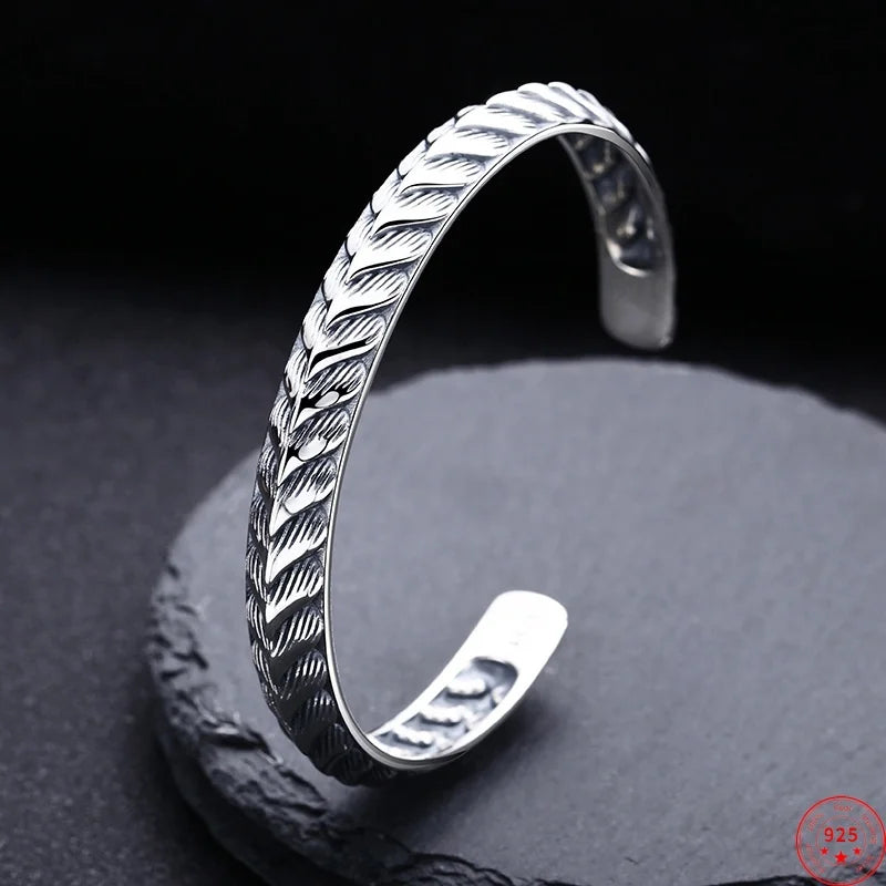Dragon Scales 925 Sterling Silver Bracelet