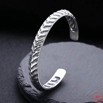 Dragon Scales 925 Sterling Silver Bracelet