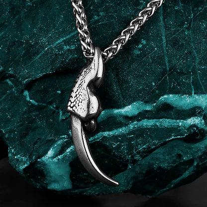 Ryu The Dragon Claw Steel Pendant