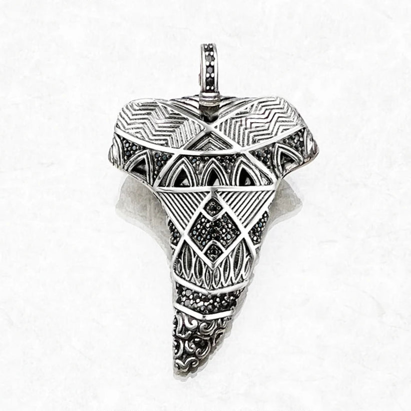 Shark Tooth of Samebito 925 Sterling Silver Pendant