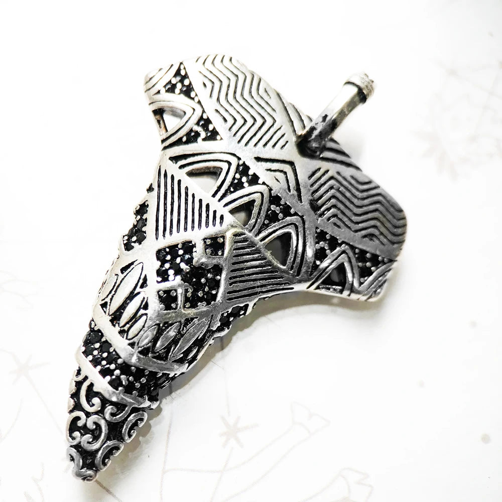Shark Tooth of Samebito 925 Sterling Silver Pendant