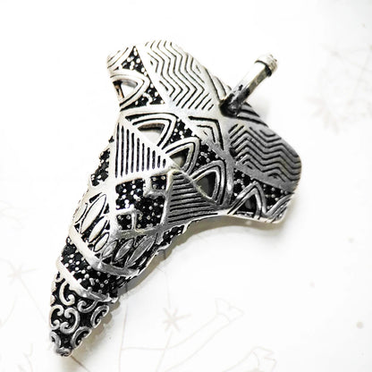 Shark Tooth of Samebito 925 Sterling Silver Pendant