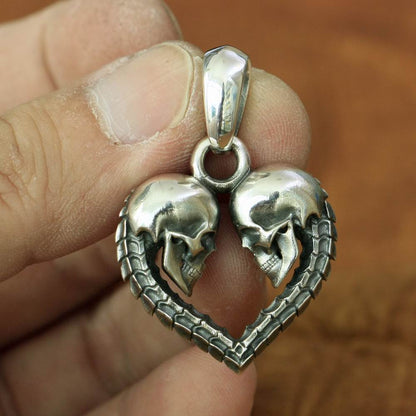 Shinigami Kami of Death 925 Sterling Silver Pendant