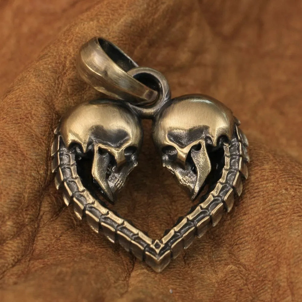 Shinigami Kami of Death Brass Pendant