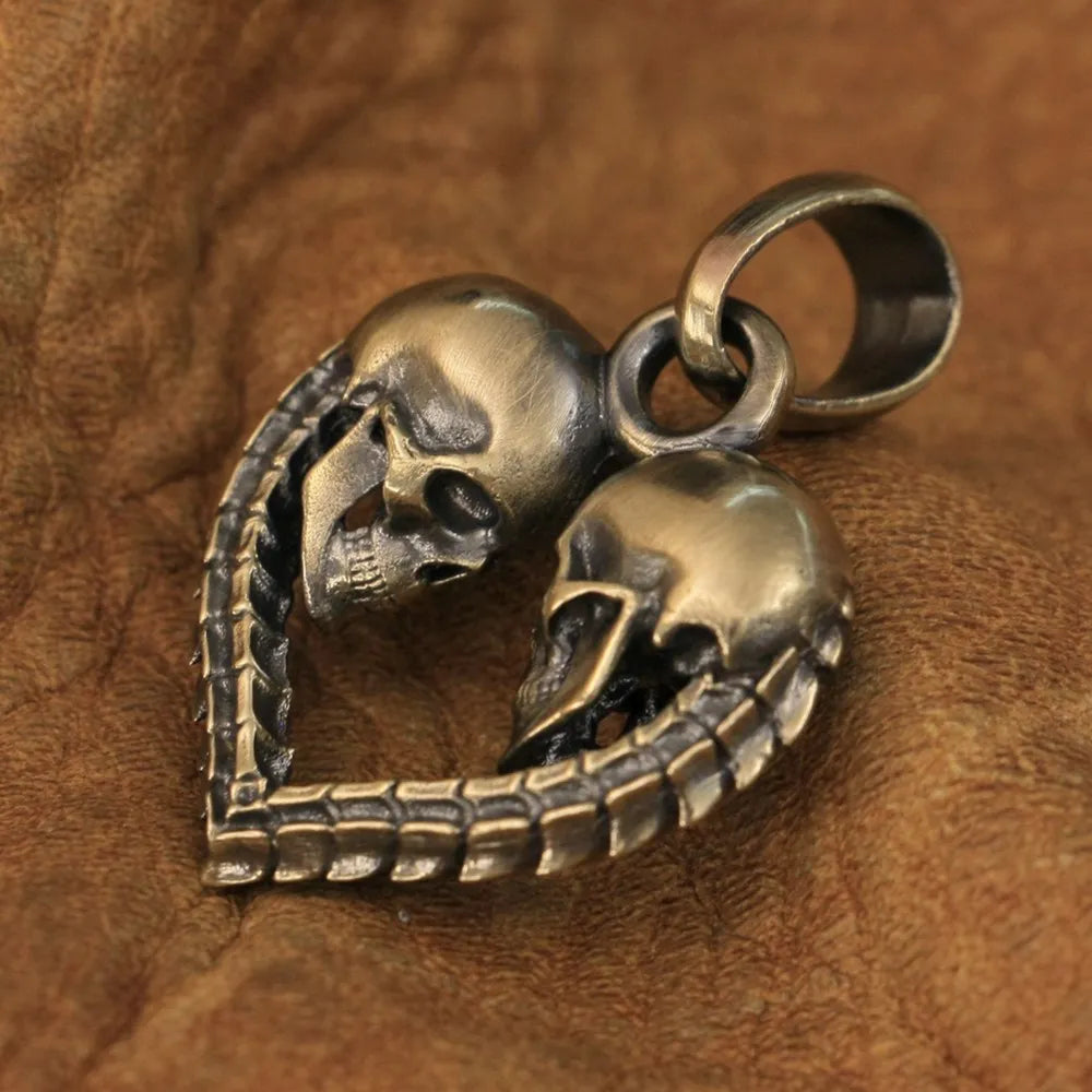 Shinigami Kami of Death Brass Pendant