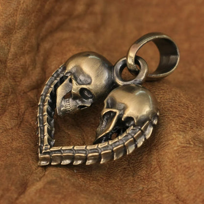 Shinigami Kami of Death Brass Pendant