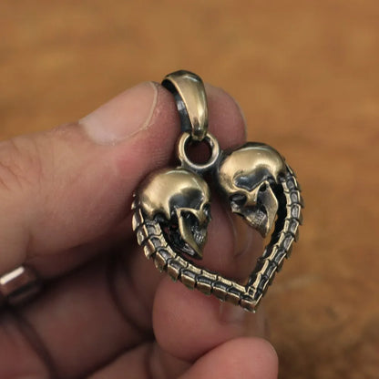 Shinigami Kami of Death Brass Pendant