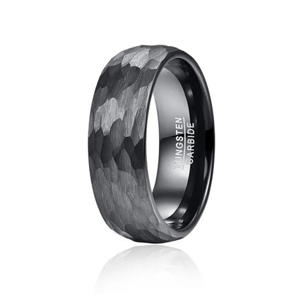 Shinobi Black Ring in Tungsten Carbide