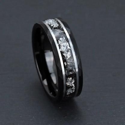 Snow in Osaka Tungsten Carbide Ring