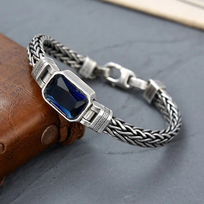 The North Star Silver Plated Copper Bracelet