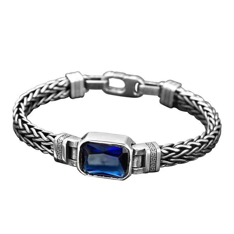 The North Star Silver Plated Copper Bracelet