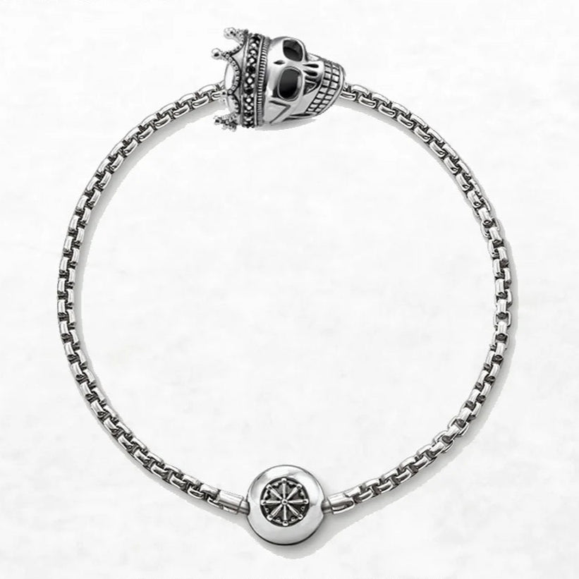 The Kami of Death Shinigami King 925 Sterling Silver Bracelet