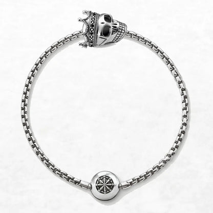 The Kami of Death Shinigami King 925 Sterling Silver Bracelet